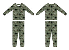 Load image into Gallery viewer, Little Hunter Two-Piece Long Pajamas
